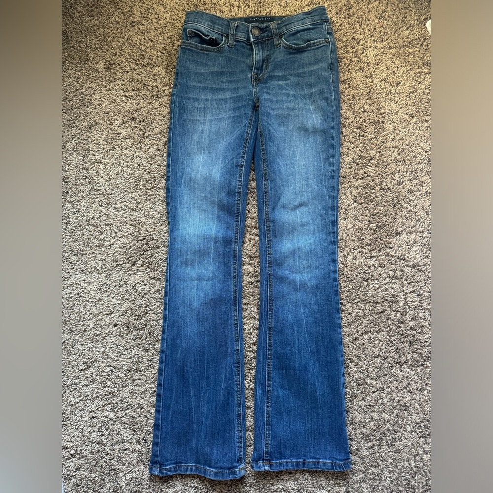 Aeropostale Low Rise Bootcut Jeans size 00S 00 Short